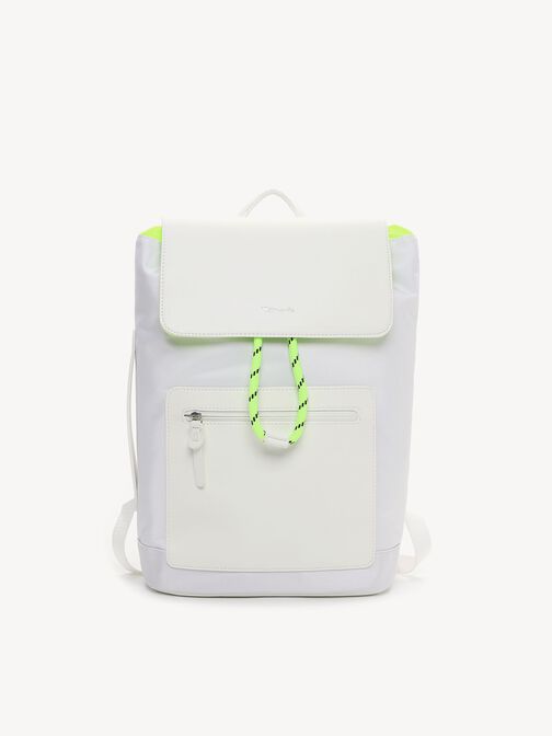 Sac &agrave; dos, white/yellow, hi-res