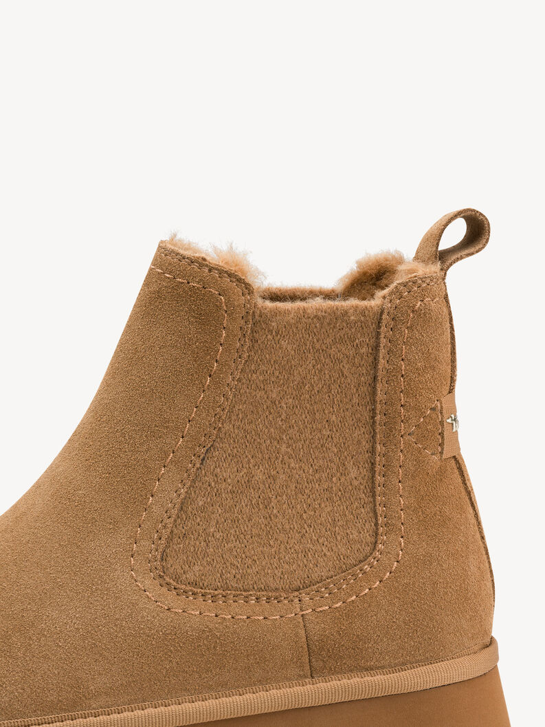Lederstiefelette - beige Warmfutter, SAND, hi-res