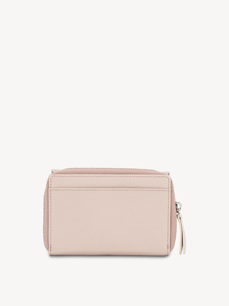 Leather Wallet - pink, mauve, hi-res