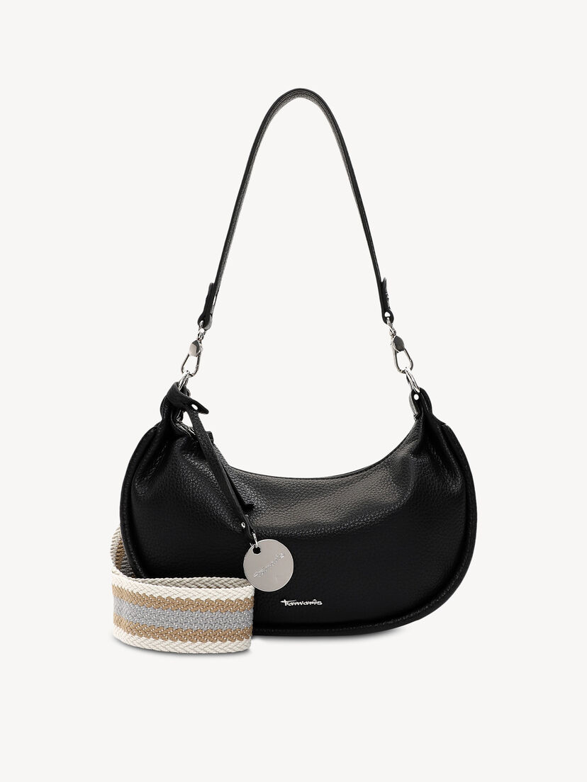 Handtas - zwart, black, hi-res