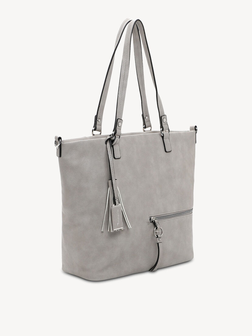 Shopper - grijs, lightgrey, hi-res