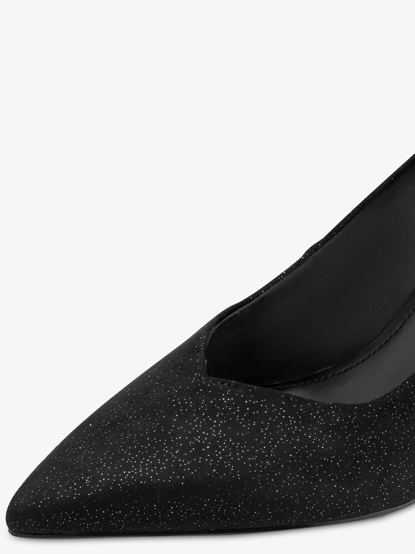 Pumps - zwart, BLACK STRUCT., hi-res