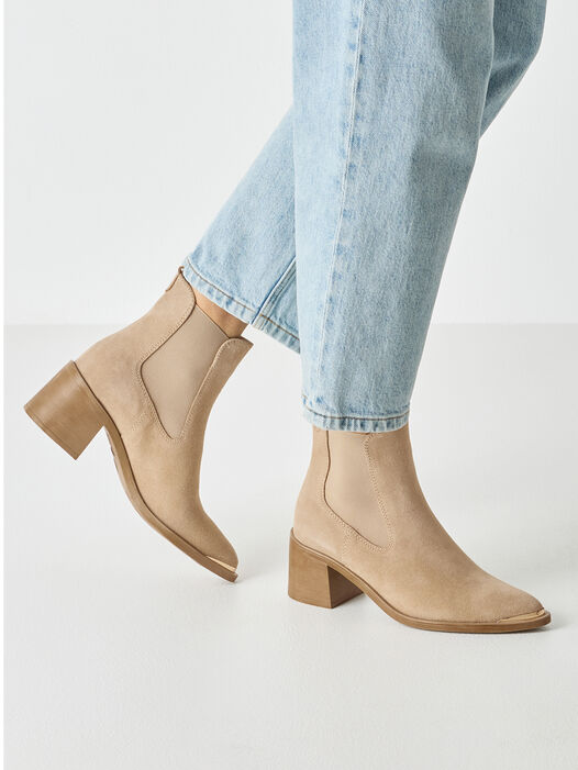 Chelseaboot, beige, hi-res