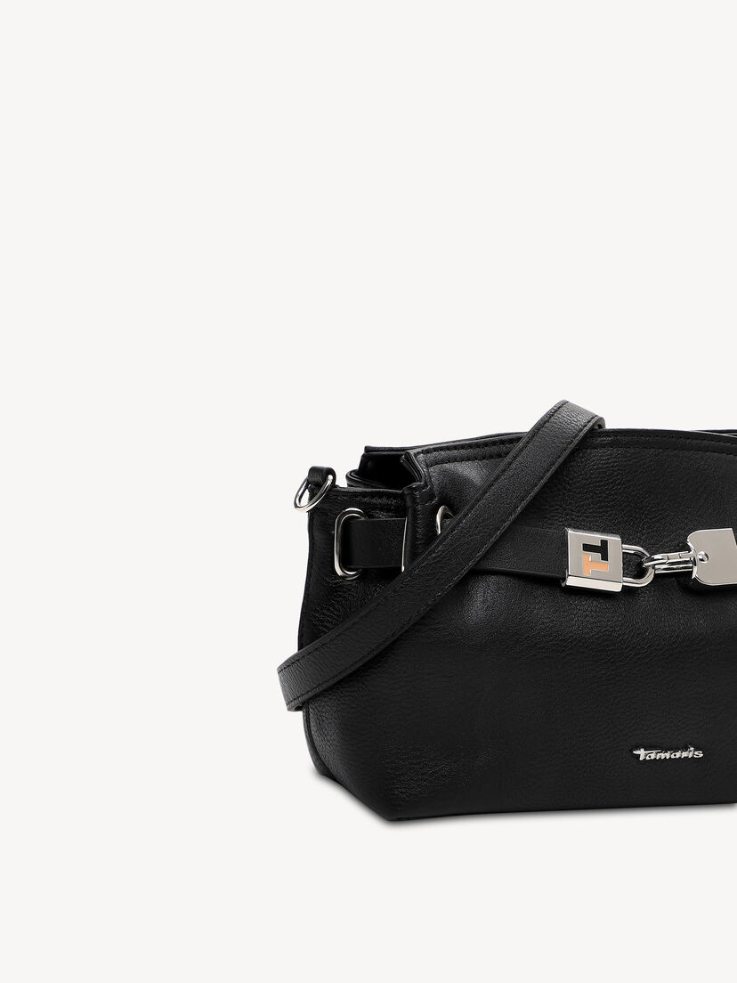 Handtas - zwart, black, hi-res