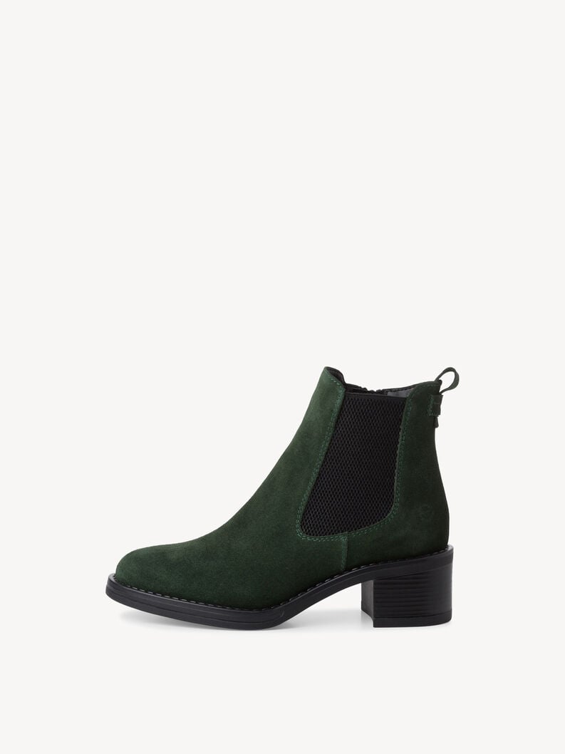 Leather Chelsea boot - green, GREEN, hi-res