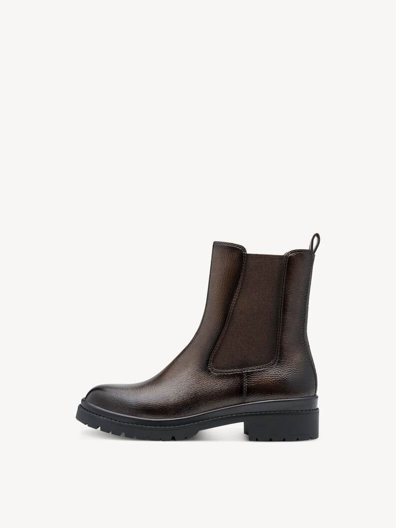 Chelsea Boot - braun, BROWN PATENT, hi-res