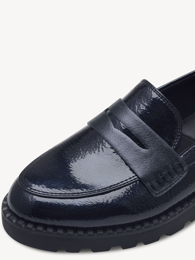 Slipper - bleu, NAVY PATENT, hi-res