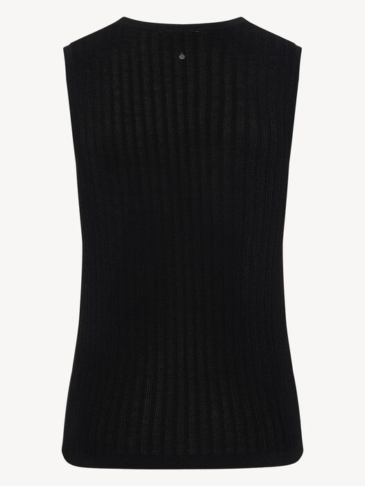 gebreide top, Black Beauty, hi-res