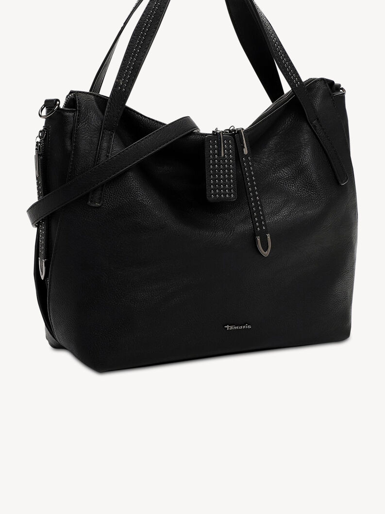 Sac cabas - noir, black, hi-res