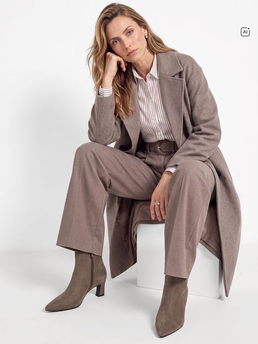 Enkellaarsje, TAUPE, hi-res