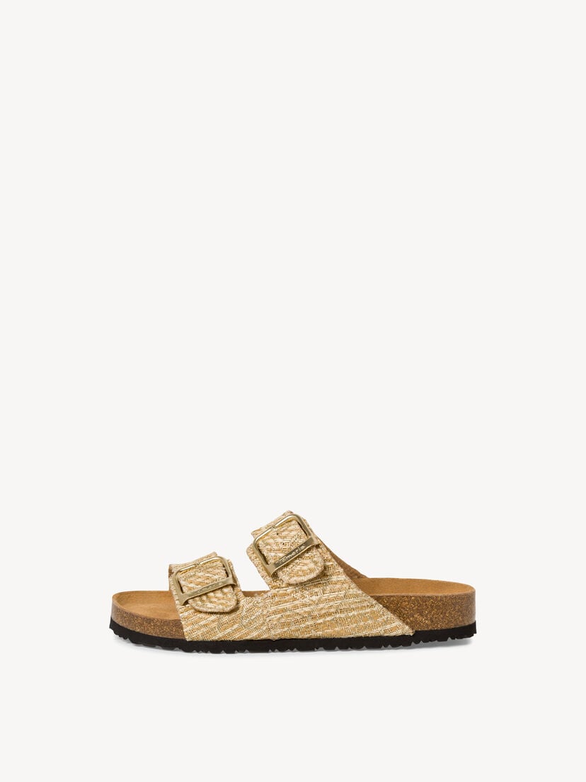 Slipper, LT GOLD STRUCT, hi-res