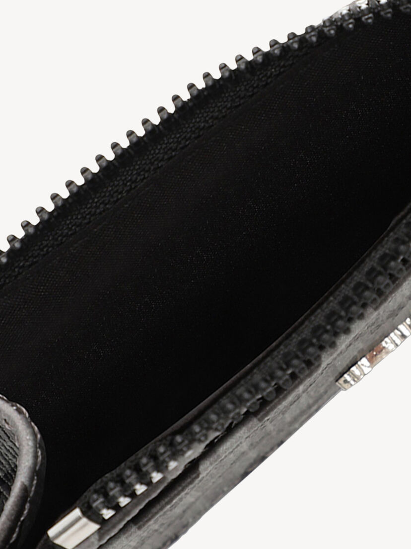 Portemonnee - zwart, black, hi-res