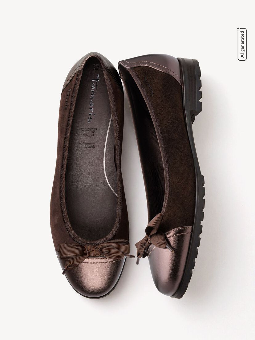 Ballerina, MOCCA SUEDE, hi-res