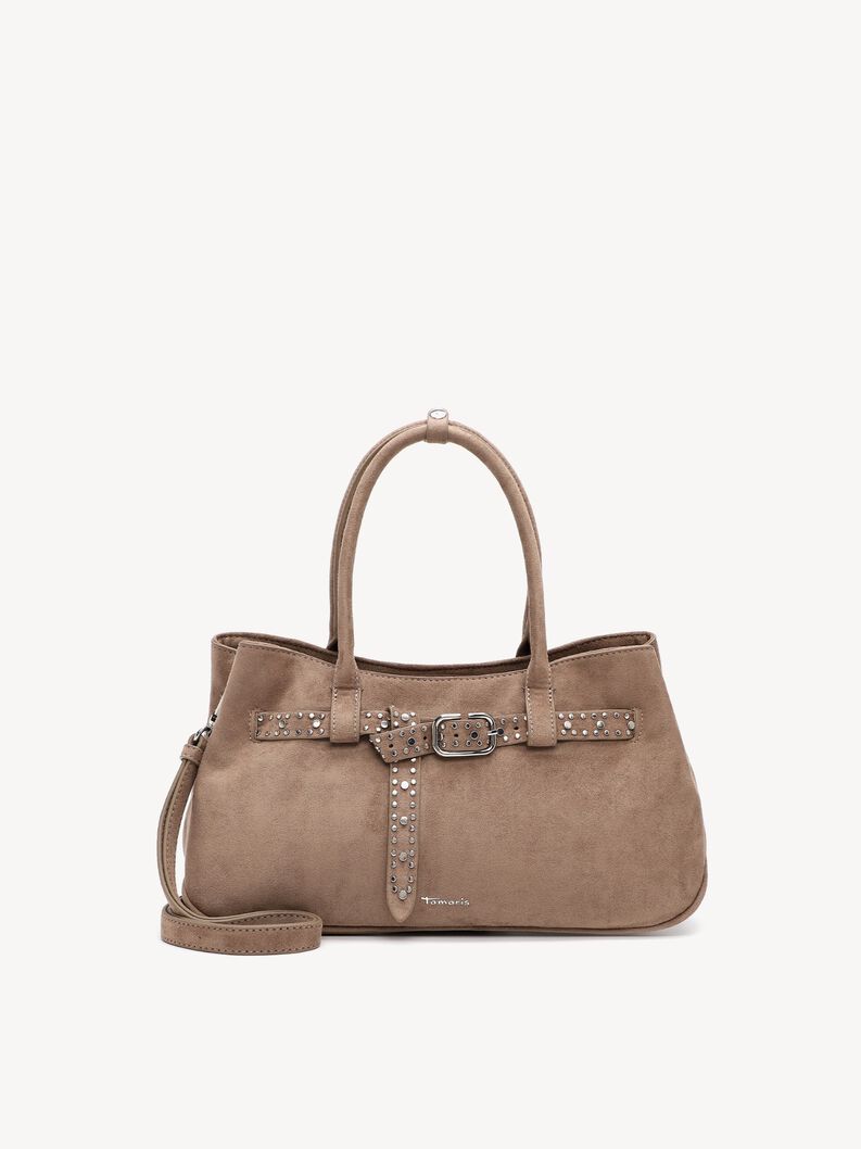 Sac cabas - beige, darktaupe, hi-res