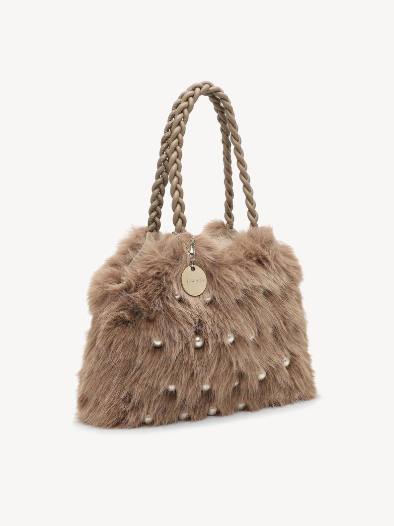 Shopper, taupe, hi-res