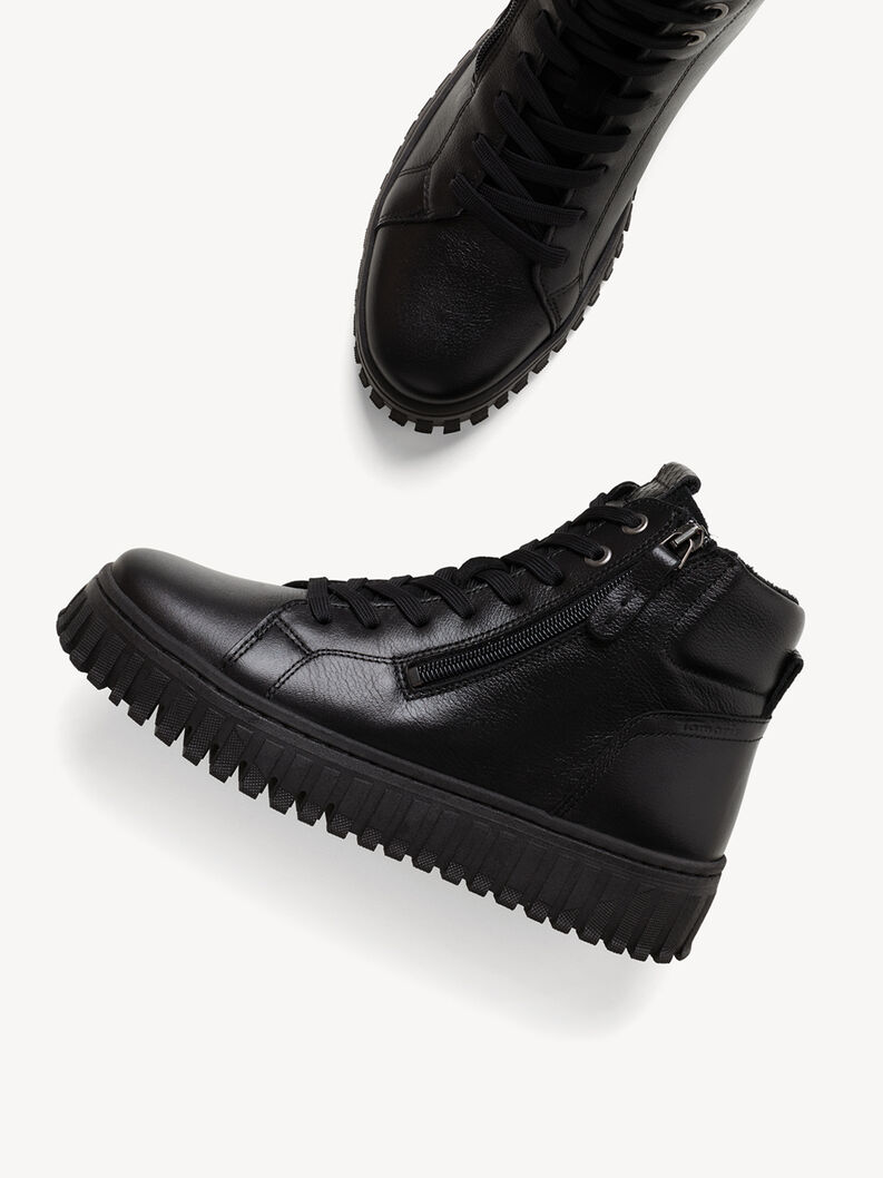 Botki, BLACK LEATHER, hi-res