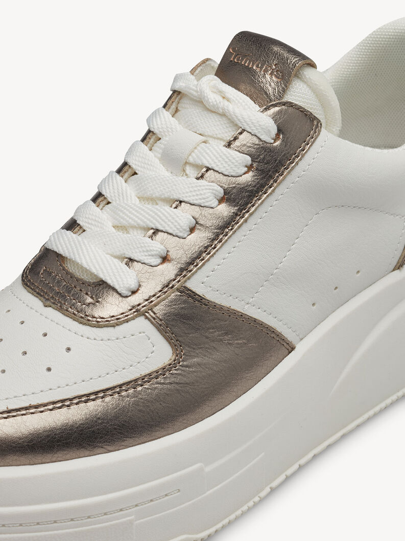 Sneaker - bianco, WHITE/PEWTER, hi-res