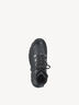 Kožené Kotníčková obuv - černá teplá podšívka, BLACK LEATHER, hi-res