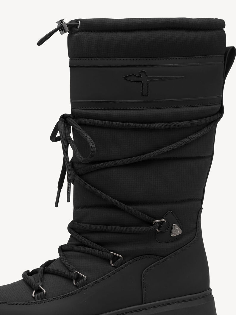 Stiefelette - schwarz Warmfutter, BLACK, hi-res