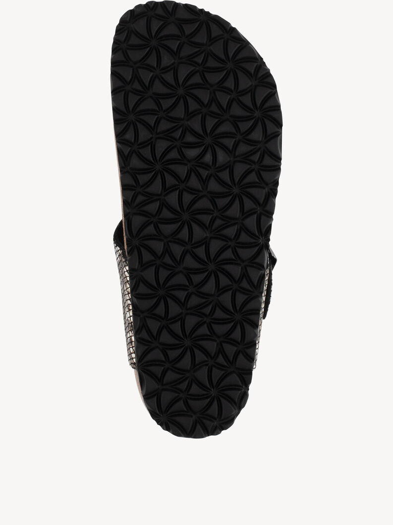 Ciabatte - nero, BLACK/SNAKE, hi-res