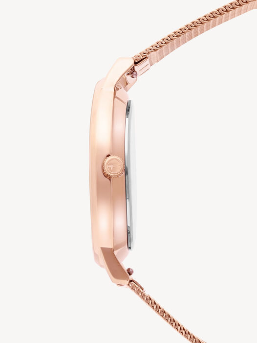 Horloge, roségold-silber sunray, hi-res