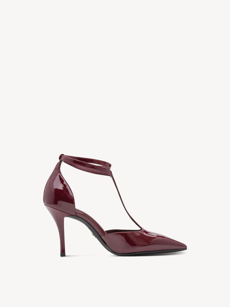 Pumps - red, MERLOT PATENT, hi-res