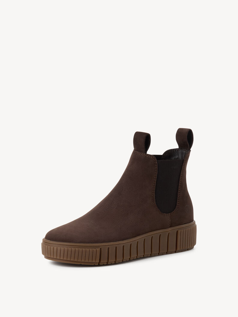 Leder Chelsea Boot - braun, MOCCA, hi-res