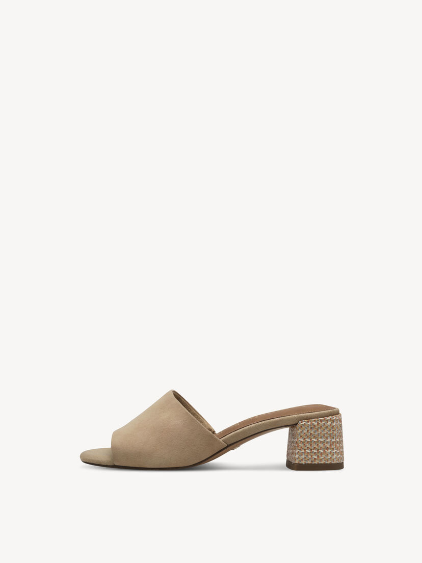 Leren Slipper - bruin, TAN SUEDE, hi-res