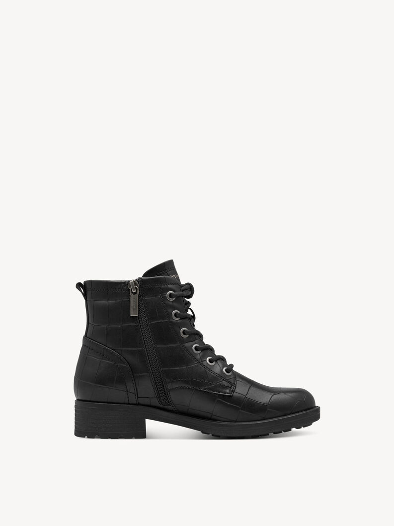 Bottine - noir, BLACK CROCO, hi-res