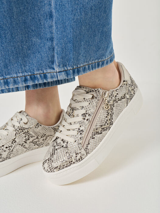 Sneaker, BEIGE SNAKE, hi-res