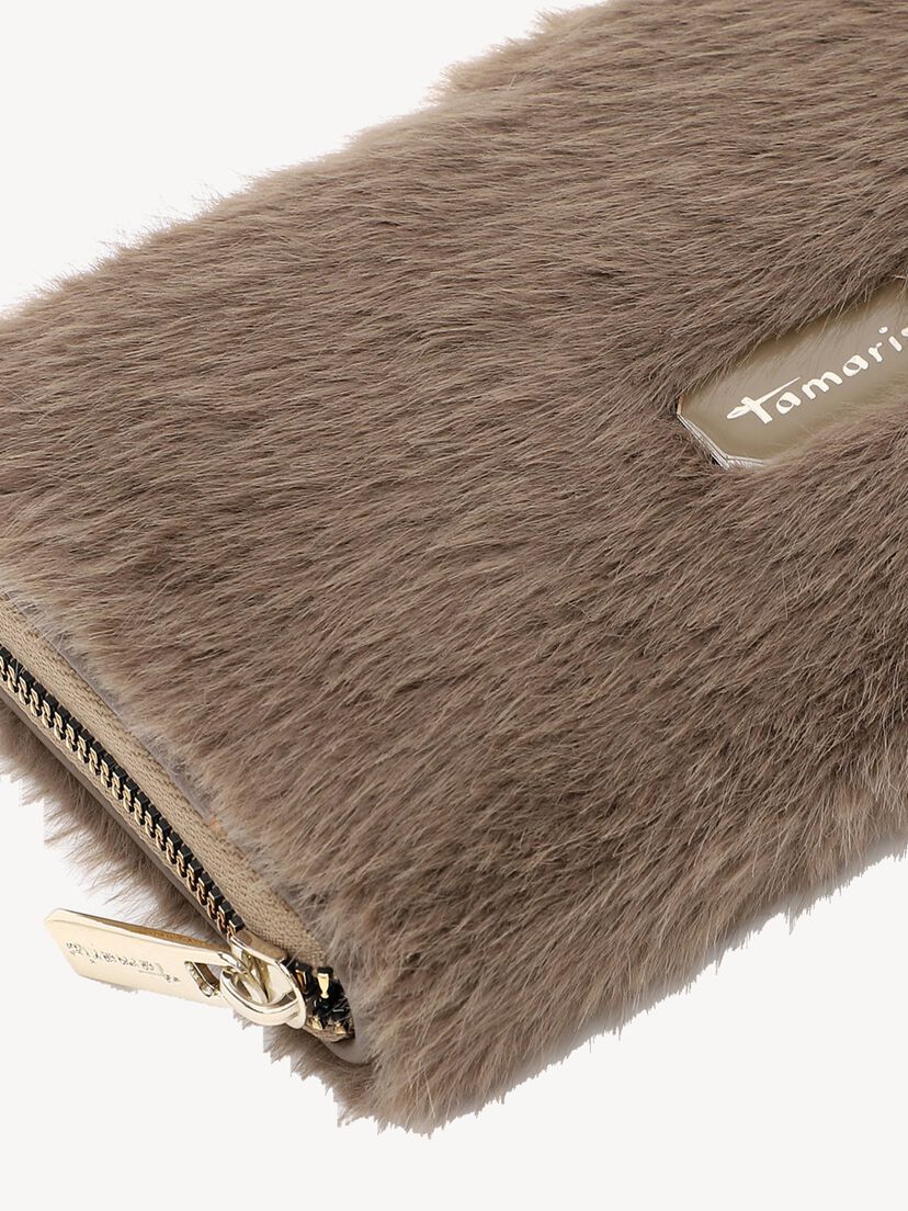 Portemonnee - bruin, taupe, hi-res