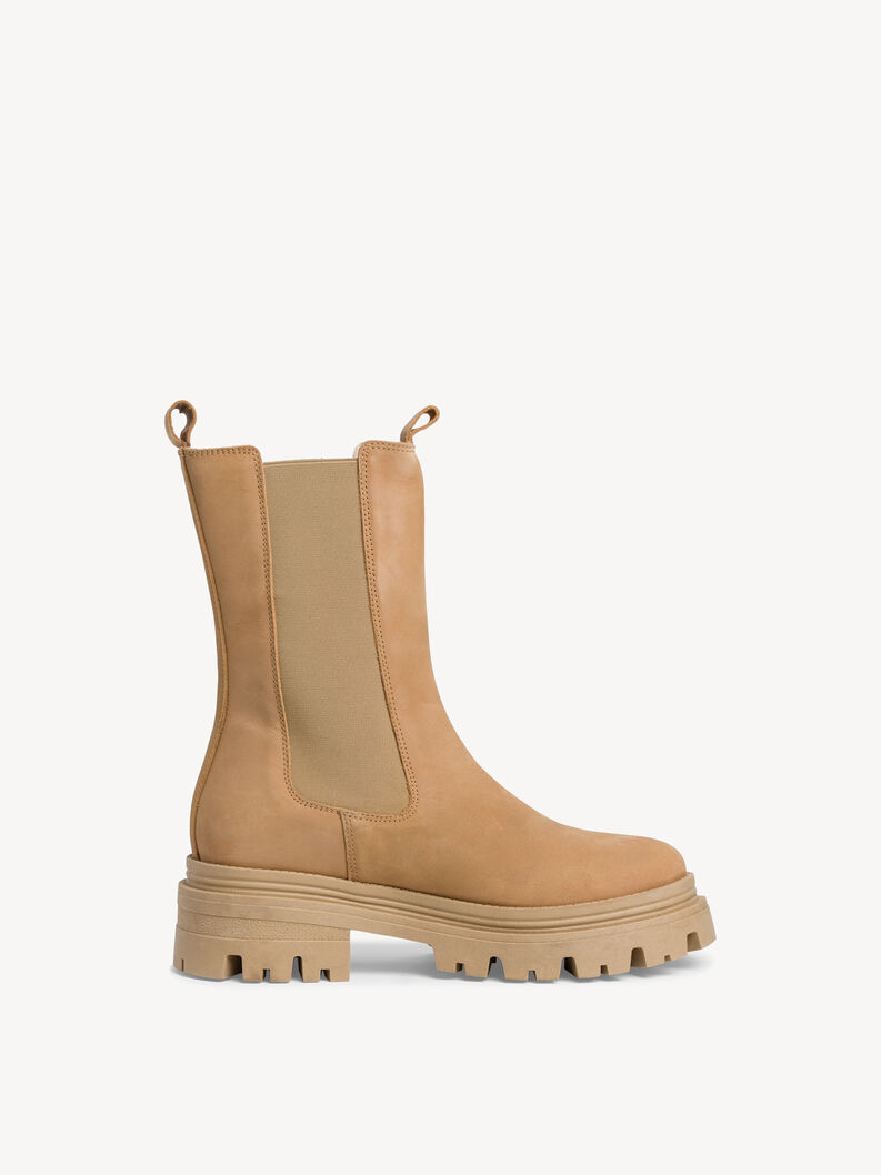 Leder Chelsea Boot - braun, CAMEL, hi-res