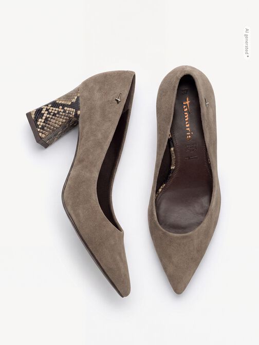 Pumps, TAUPE COMB, hi-res