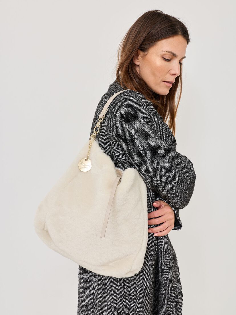 Tas - beige, ecru, hi-res