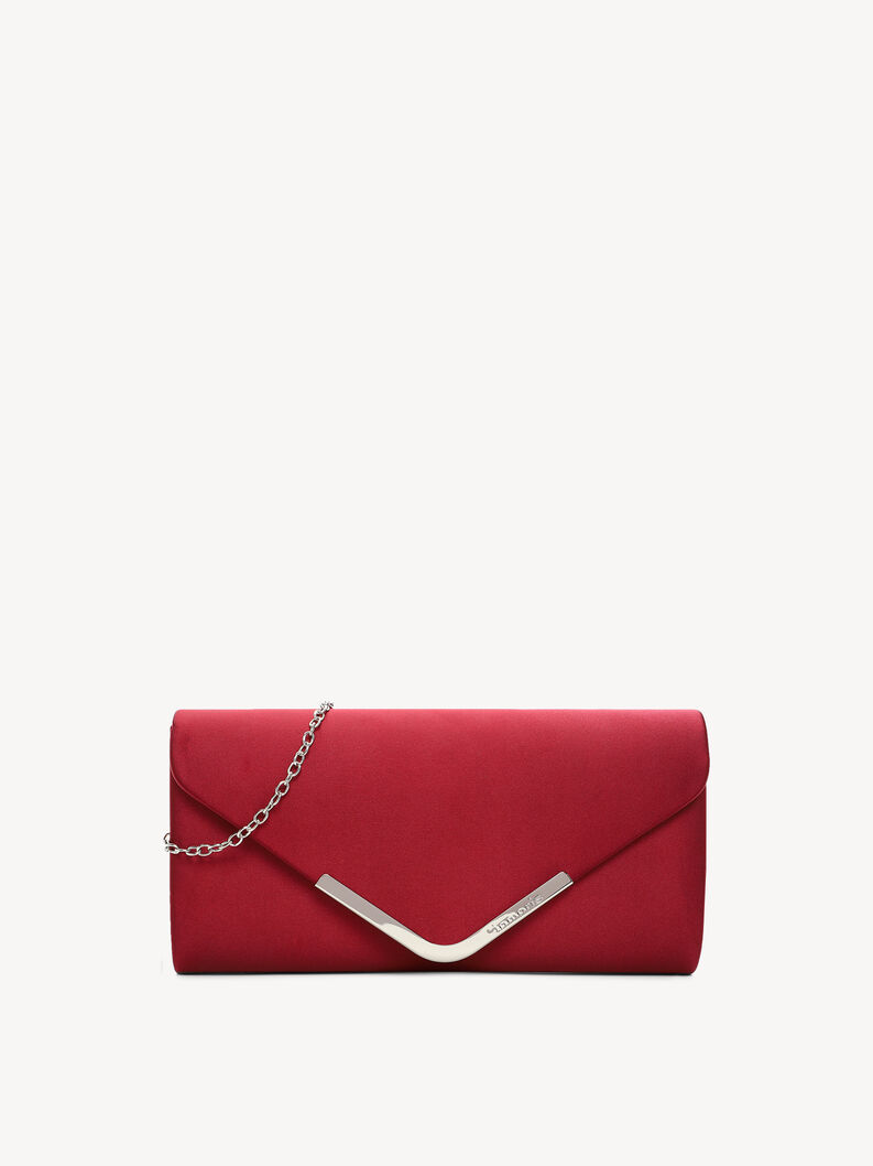 Clutch bag - red, darkwine, hi-res