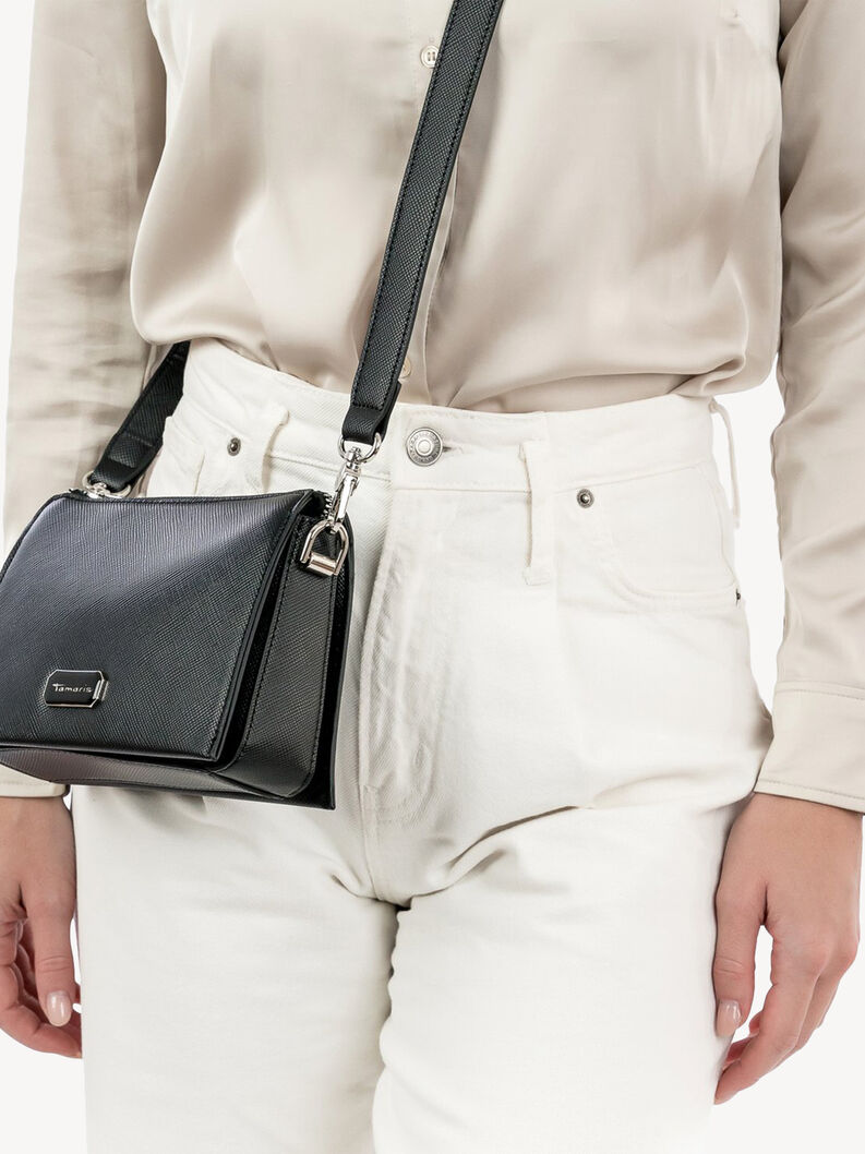 Sac à bandoulière - noir, black, hi-res