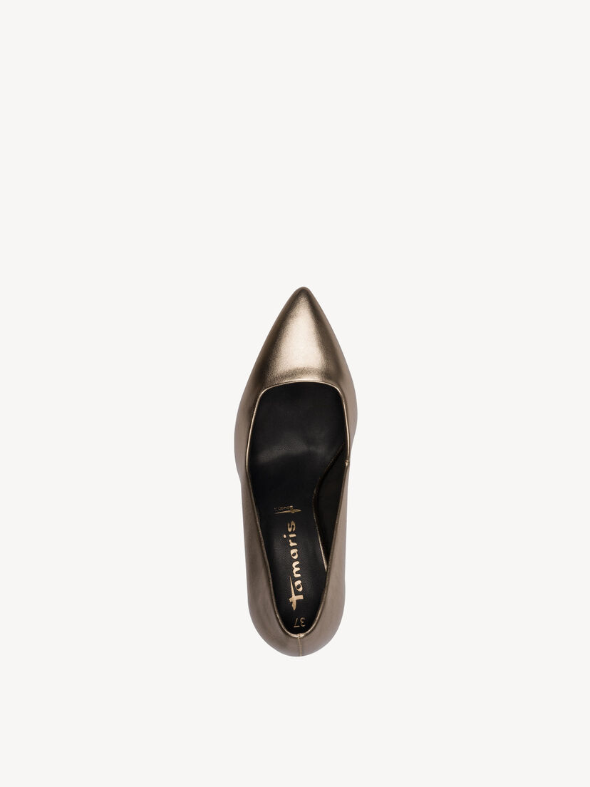 Pumps - metallic, BRONCE, hi-res