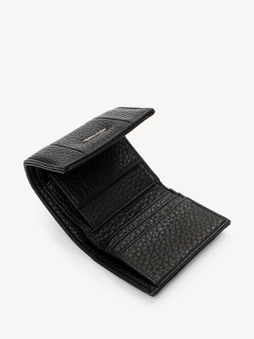 Portemonnee - zwart, black, hi-res