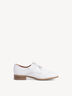 Leather Low shoe - white, WHITE CROCY, hi-res