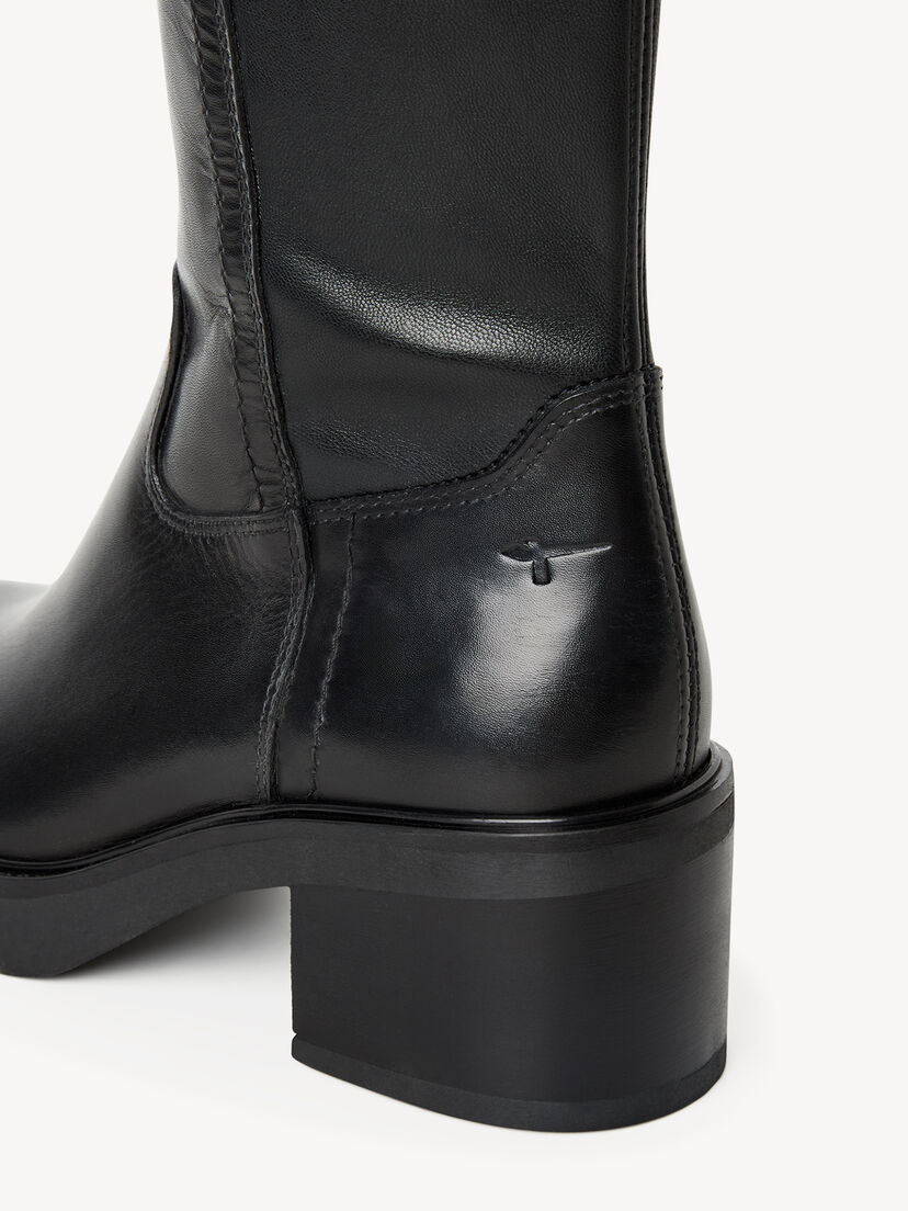 Laarzen, BLACK LEATHER, hi-res