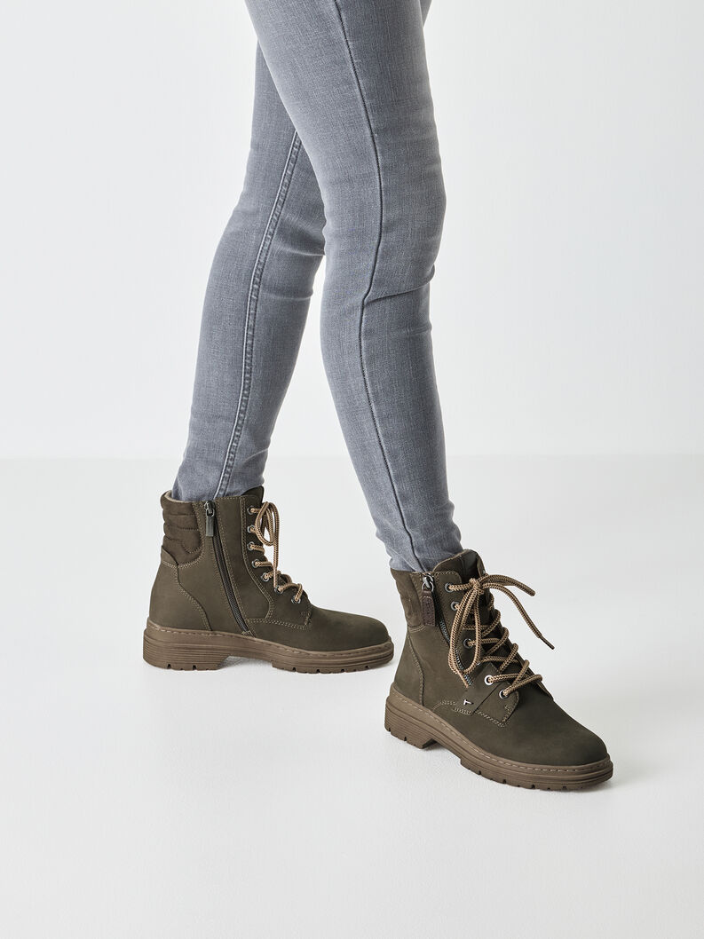 Stiefelette, OLIVE, hi-res