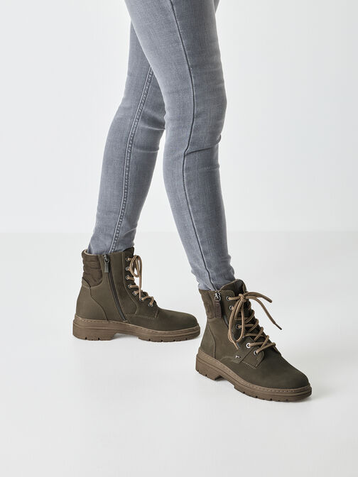 Stiefelette, OLIVE, hi-res