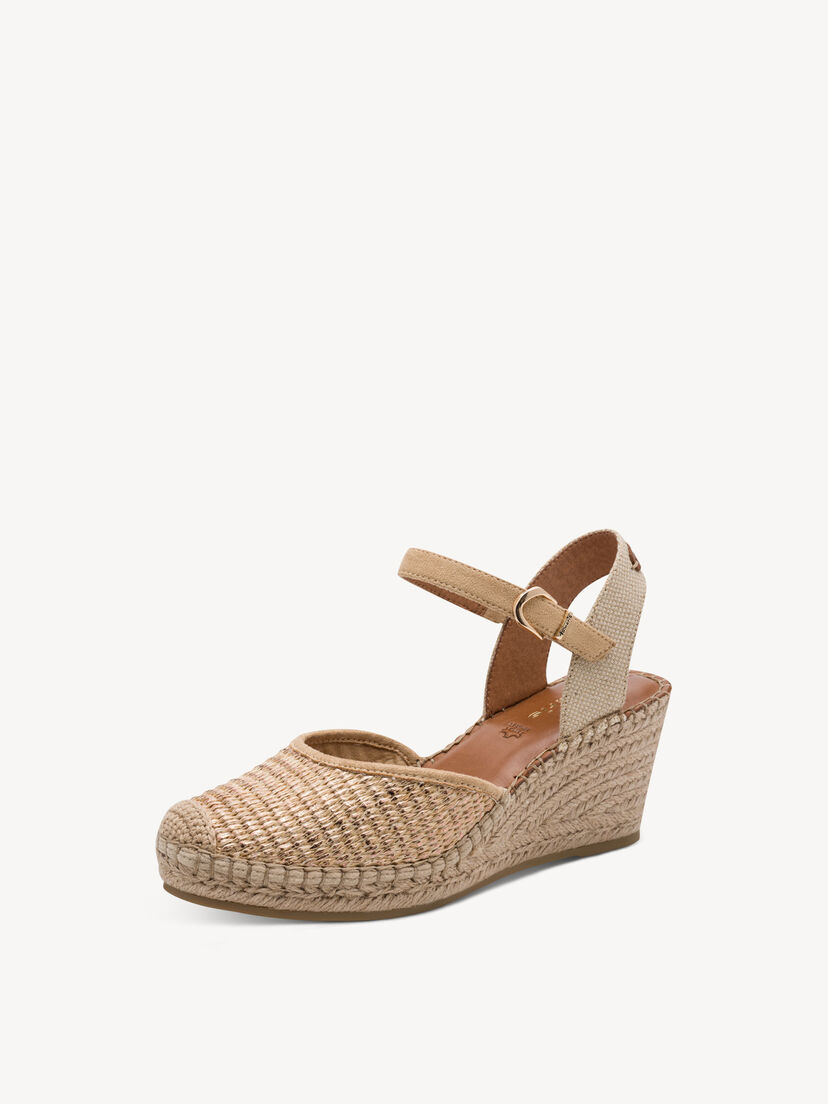 Espadrilles - metallic, LIGHT GOLD, hi-res