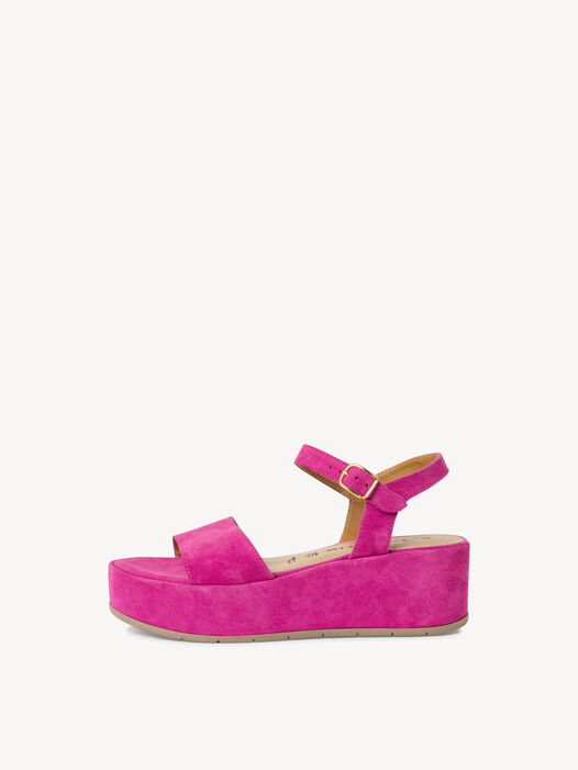 Sandaaltje, PINK SUEDE, hi-res