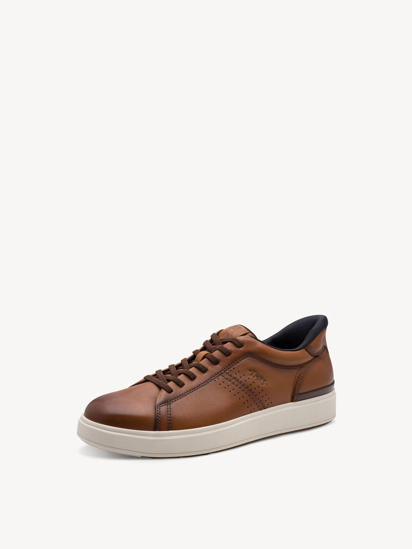 Leren Sneaker - bruin, cognac, hi-res