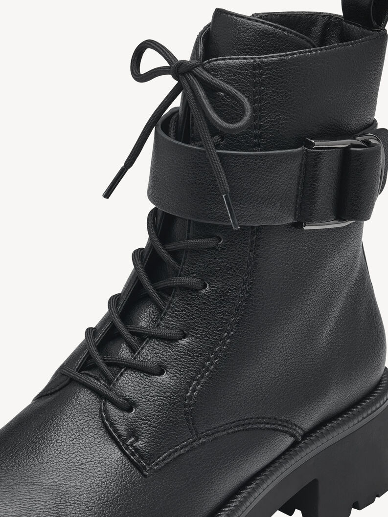 Stiefelette - schwarz Warmfutter, BLACK, hi-res