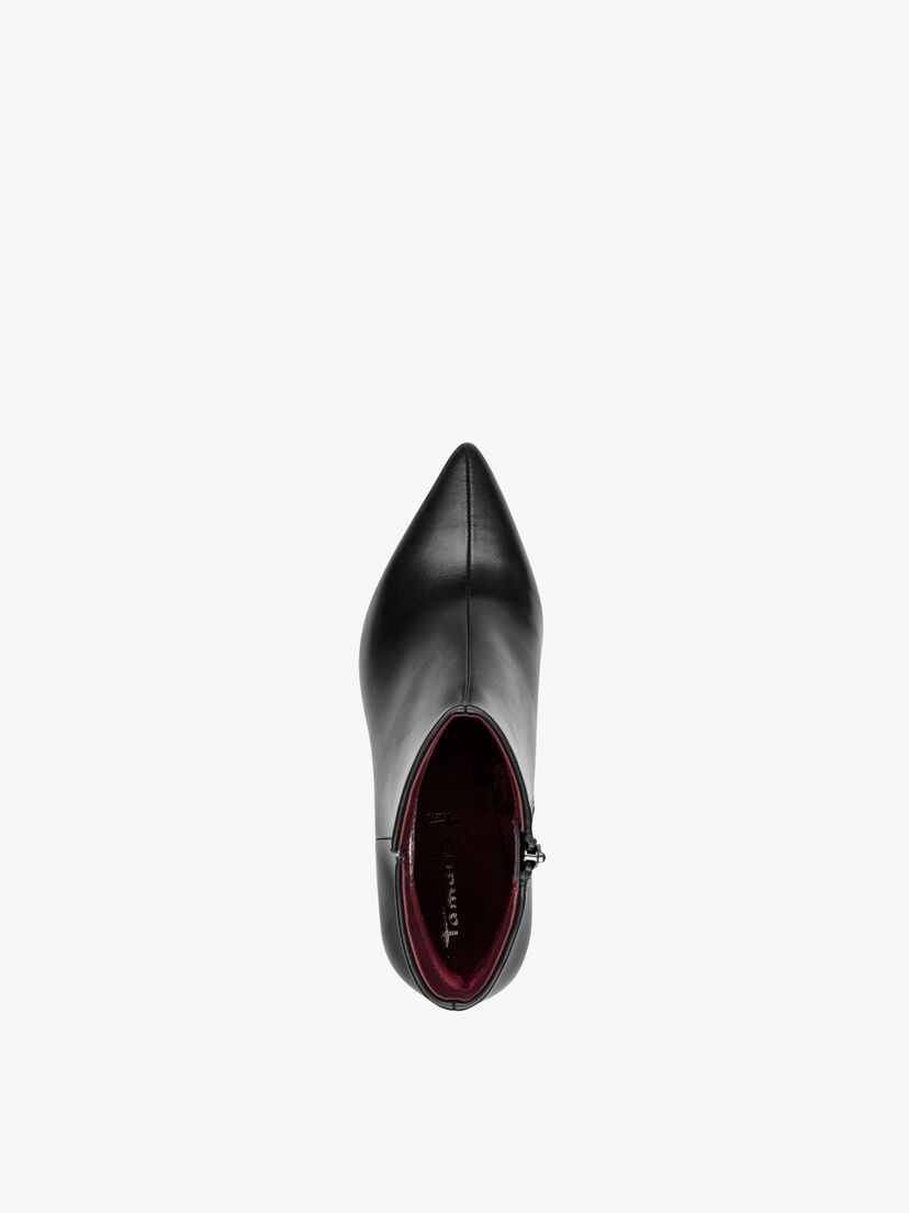Enkellaarsje - zwart, BLACK, hi-res