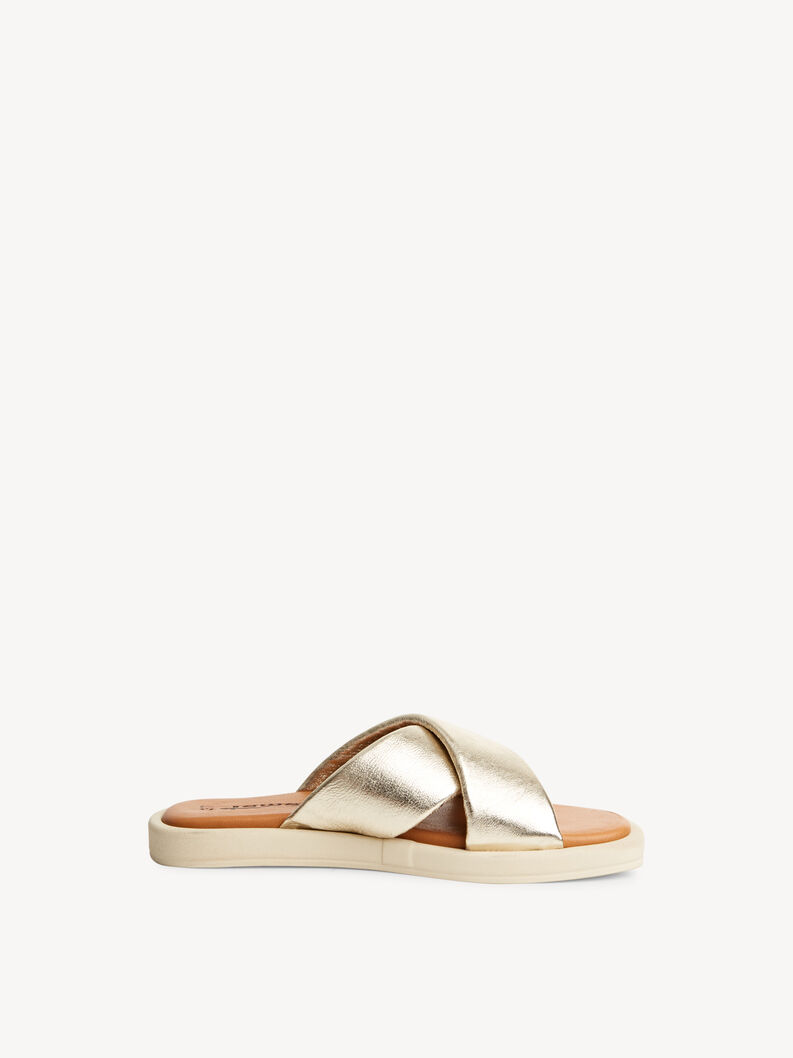 Ciabatte - oro, LIGHT GOLD MET, hi-res