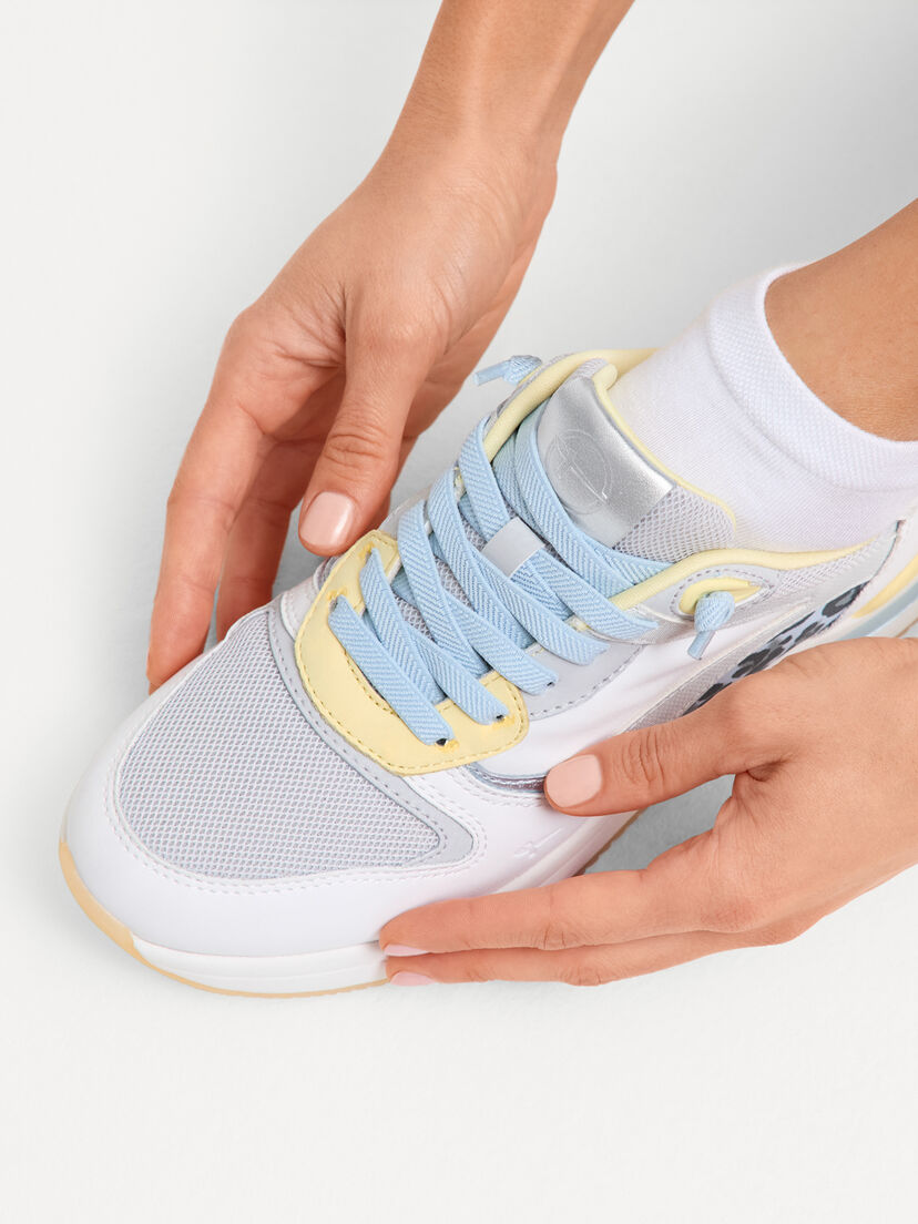 Sneaker, WHITE/BLUE, hi-res