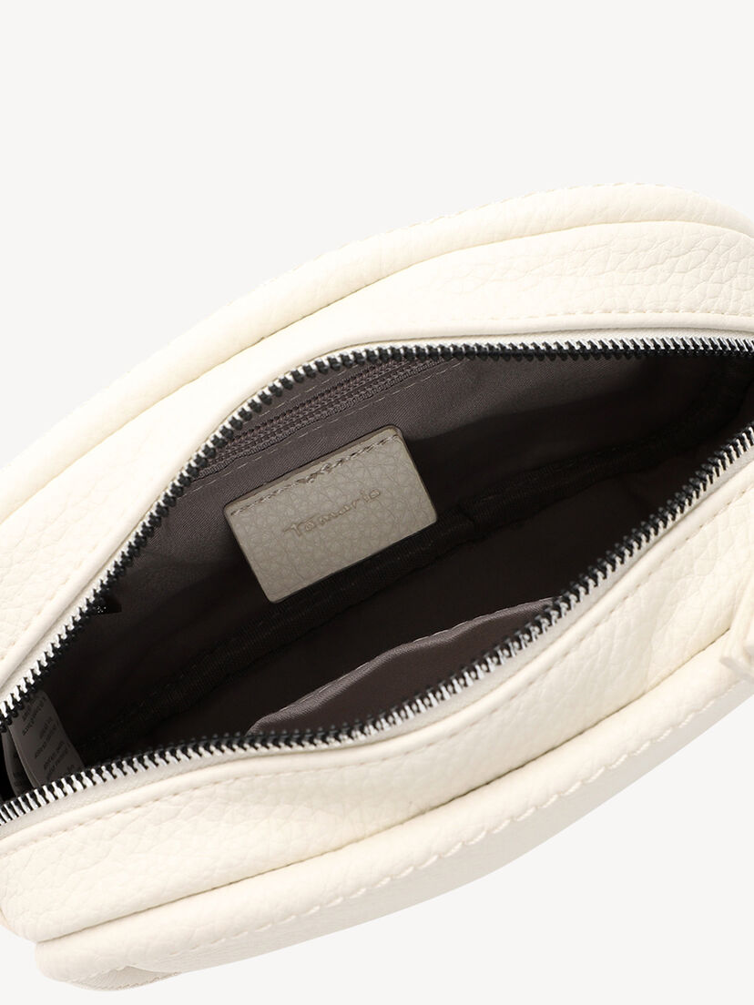 Schoudertas - grijs, ecru, hi-res